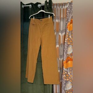 (Anthropologie) The Colette Full-Length Wide-Leg Pants by Maeve - 30